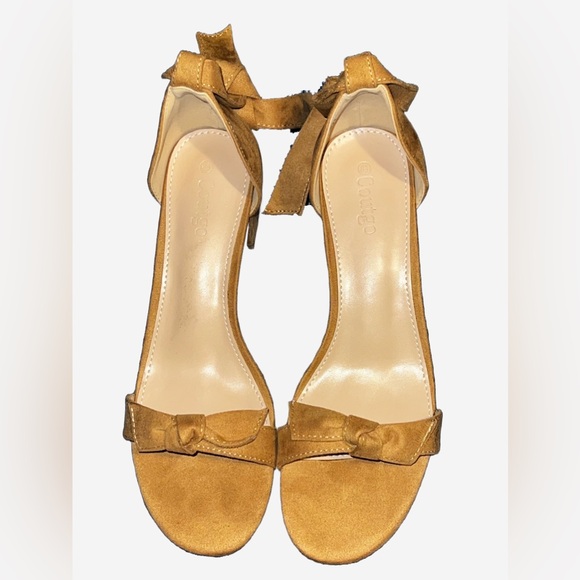 Coutgo Women’s Bowknot, Round Open Toe, MidBlock Heel Dress Shoes, 8.5, NWT 👡 - Picture 12 of 16